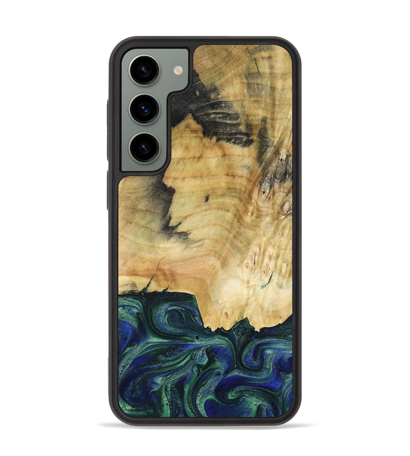 Galaxy S23 Plus Wood Phone Case - Drew (Green, 782307)