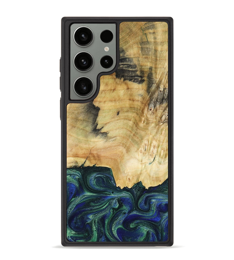 Galaxy S23 Ultra Wood Phone Case - Drew (Green, 782307)