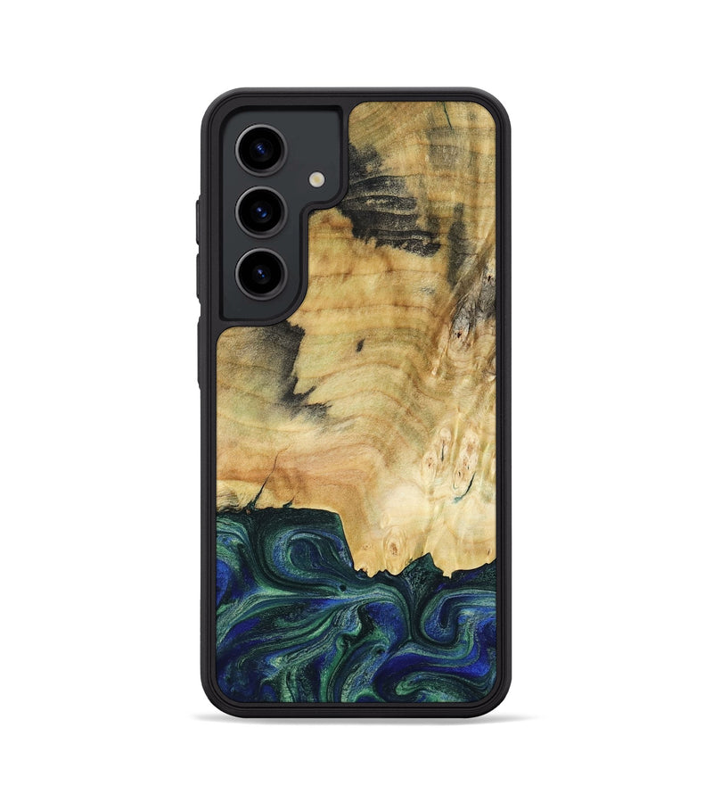 Galaxy S24 Wood Phone Case - Drew (Green, 782307)