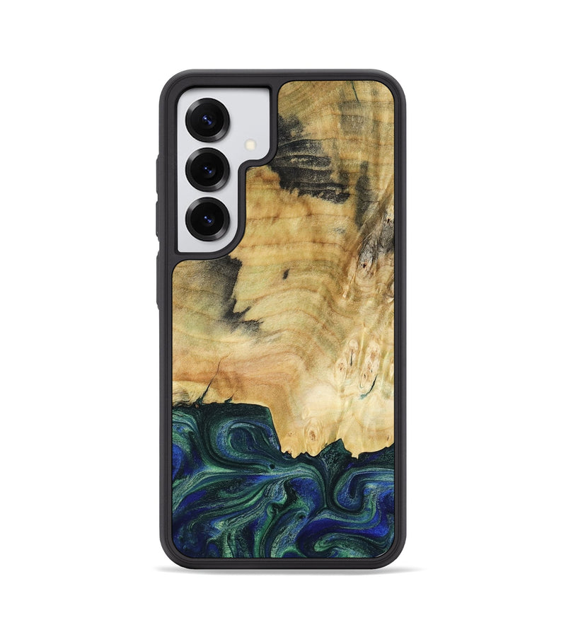 Galaxy S25 Wood Phone Case - Drew (Green, 782307)