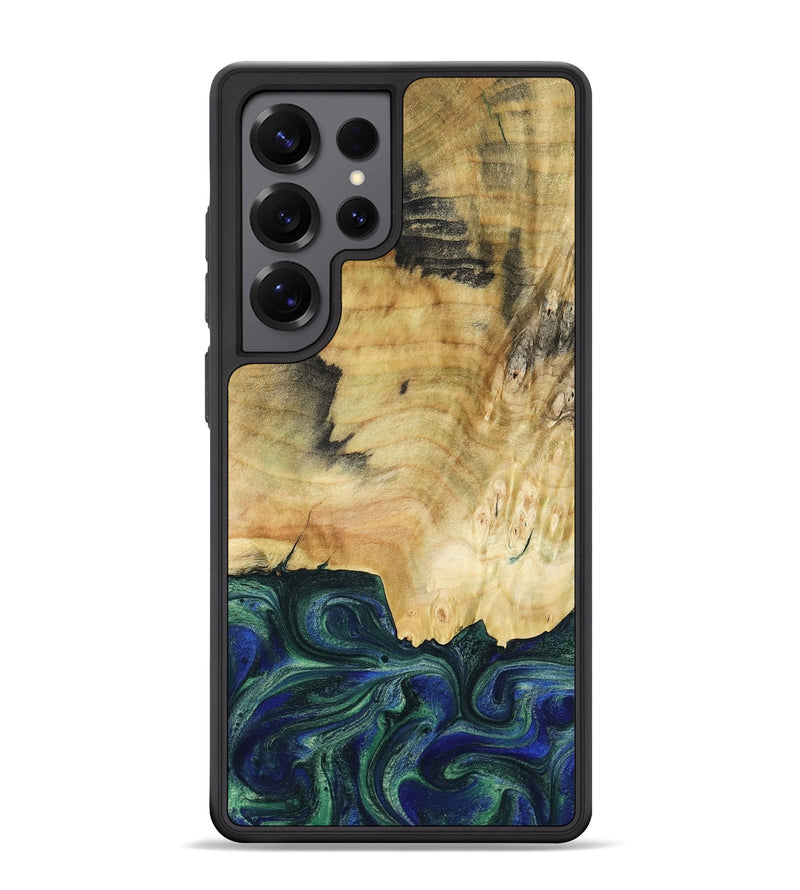 Galaxy S25 Ultra Wood Phone Case - Drew (Green, 782307)