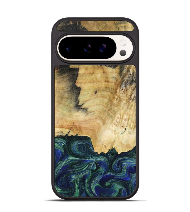 Pixel 9 Pro Wood Phone Case - Drew (Green, 782307)