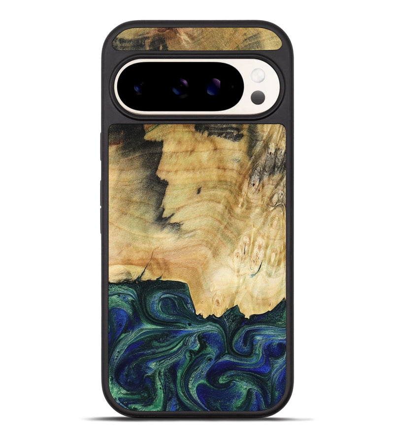 Pixel 9 Pro XL Wood Phone Case - Drew (Green, 782307)