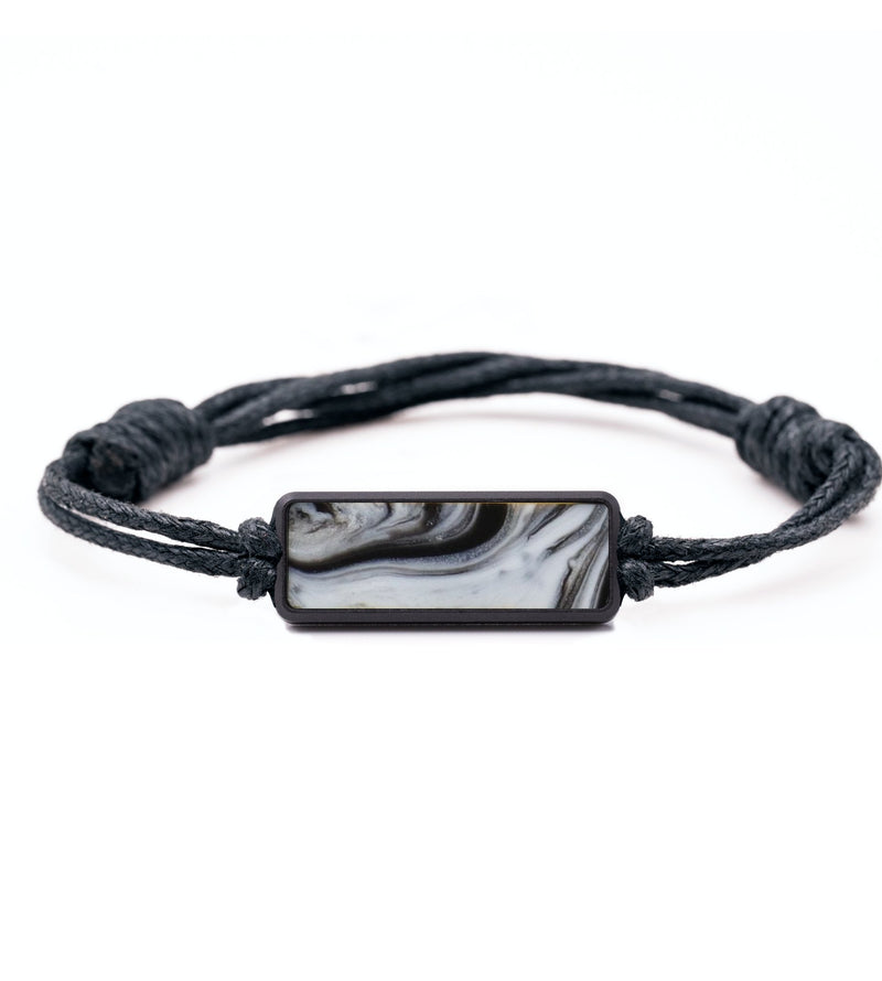 Classic ResinArt Bracelet - Fernando (Black & White, 782367)