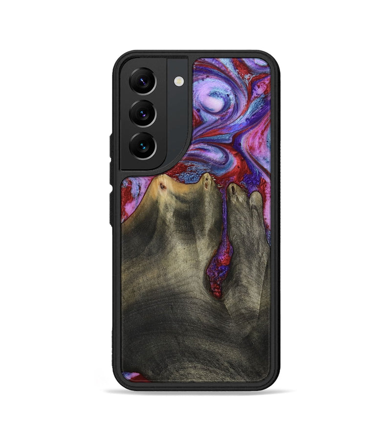 Galaxy S22 Wood Phone Case - Letitia (Purple, 782778)