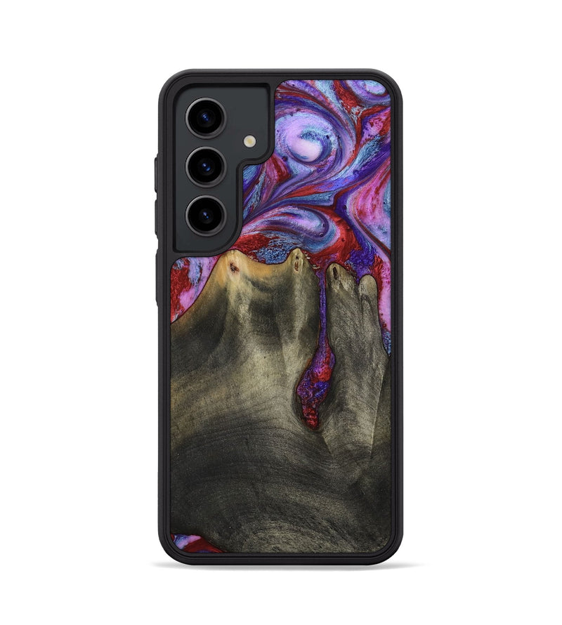 Galaxy S24 Wood Phone Case - Letitia (Purple, 782778)