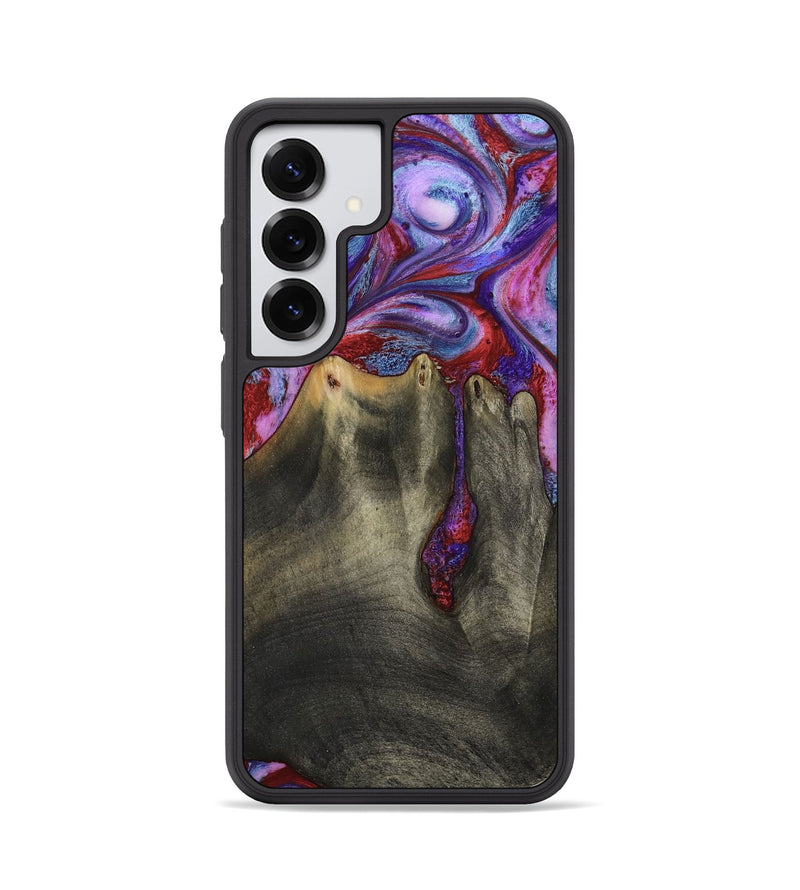 Galaxy S25 Wood Phone Case - Letitia (Purple, 782778)