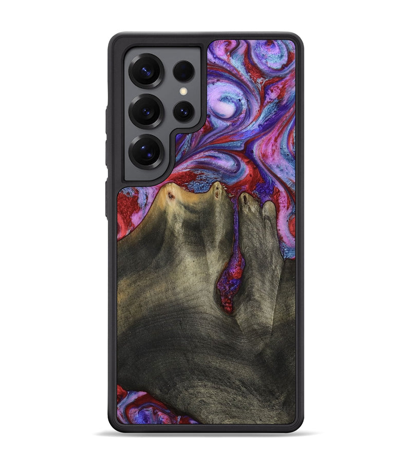 Galaxy S25 Ultra Wood Phone Case - Letitia (Purple, 782778)