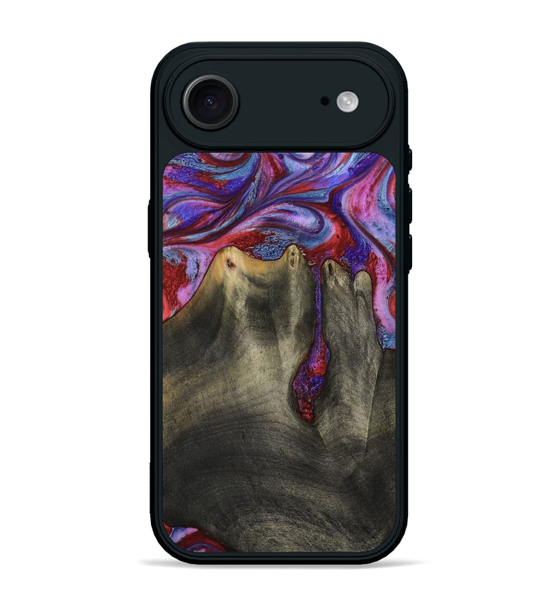 iPhone 17 Air Wood Phone Case - Letitia (Purple, 782778)