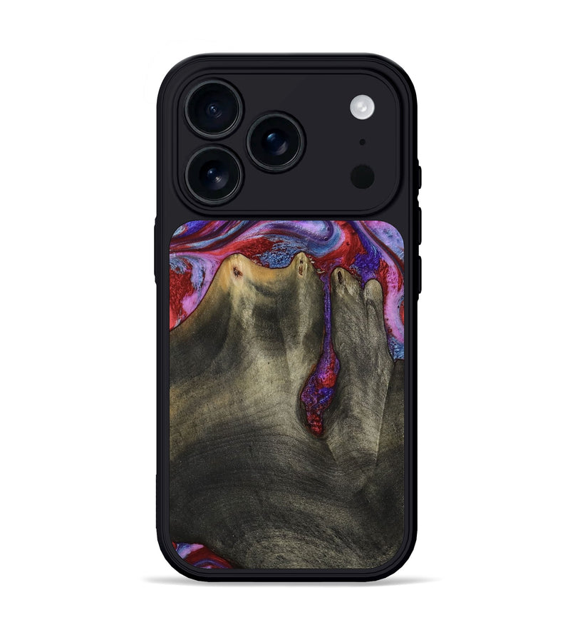iPhone 17 Pro Wood Phone Case - Letitia (Purple, 782778)