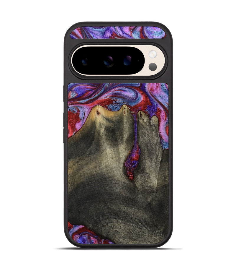 Pixel 10 Wood Phone Case - Letitia (Purple, 782778)