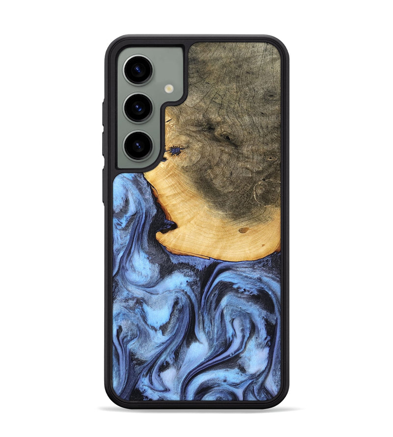 Galaxy S24 Plus Wood Phone Case - Bess (Blue, 782809)