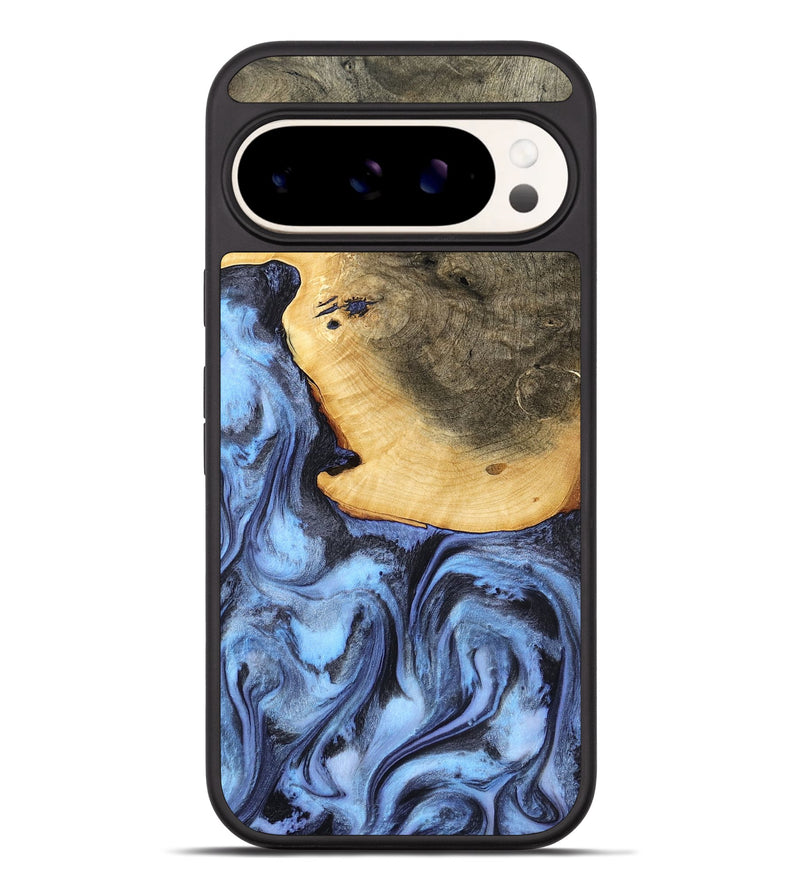 Pixel 9 Pro XL Wood Phone Case - Bess (Blue, 782809)