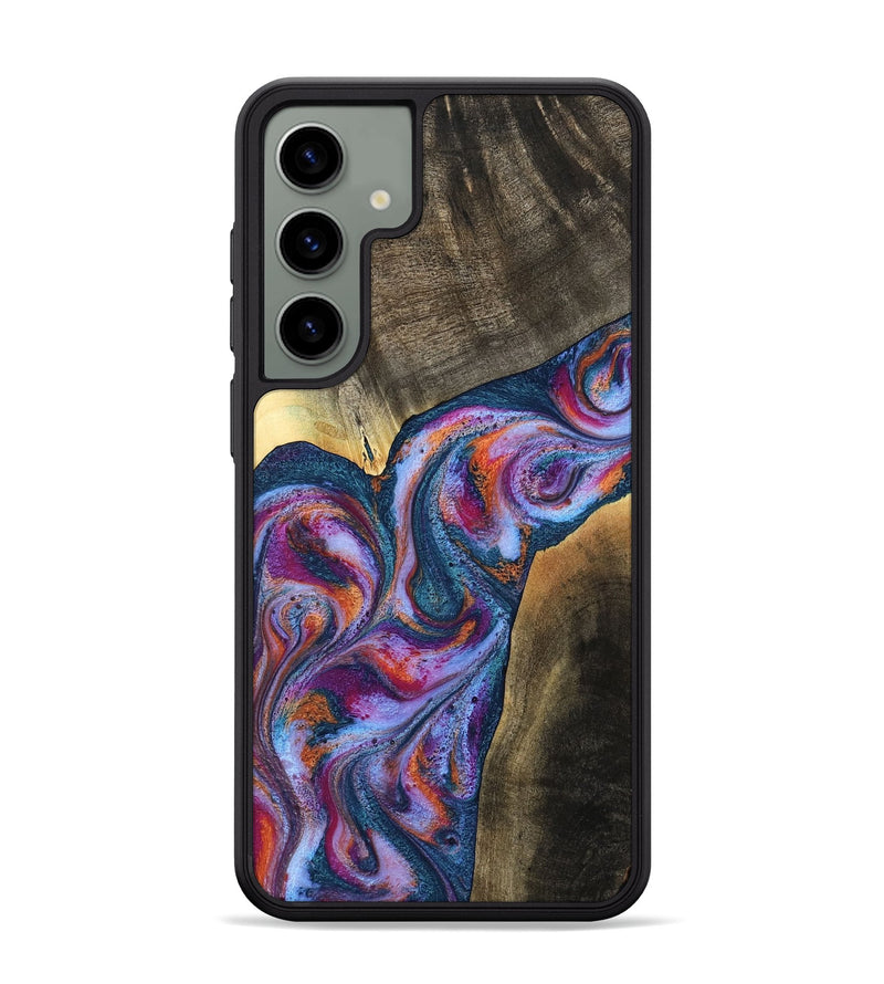 Galaxy S24 Plus Wood Phone Case - Tisha (Blue, 783070)