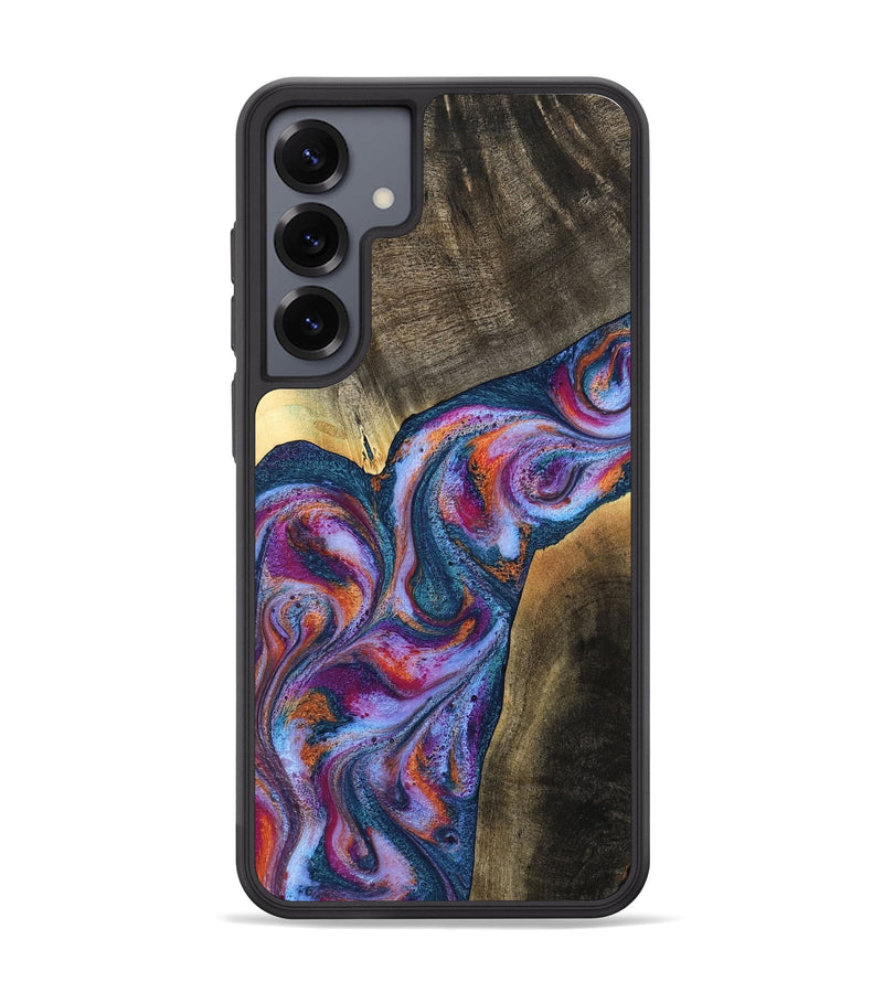 Galaxy S25 Plus Wood Phone Case - Tisha (Blue, 783070)