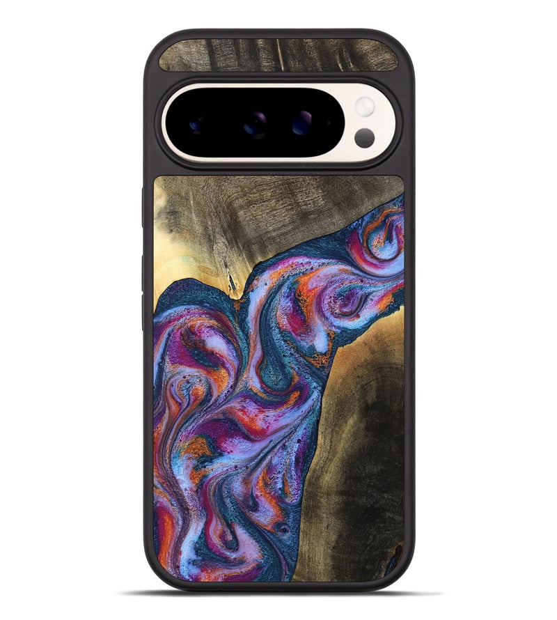 Pixel 9 Pro XL Wood Phone Case - Tisha (Blue, 783070)