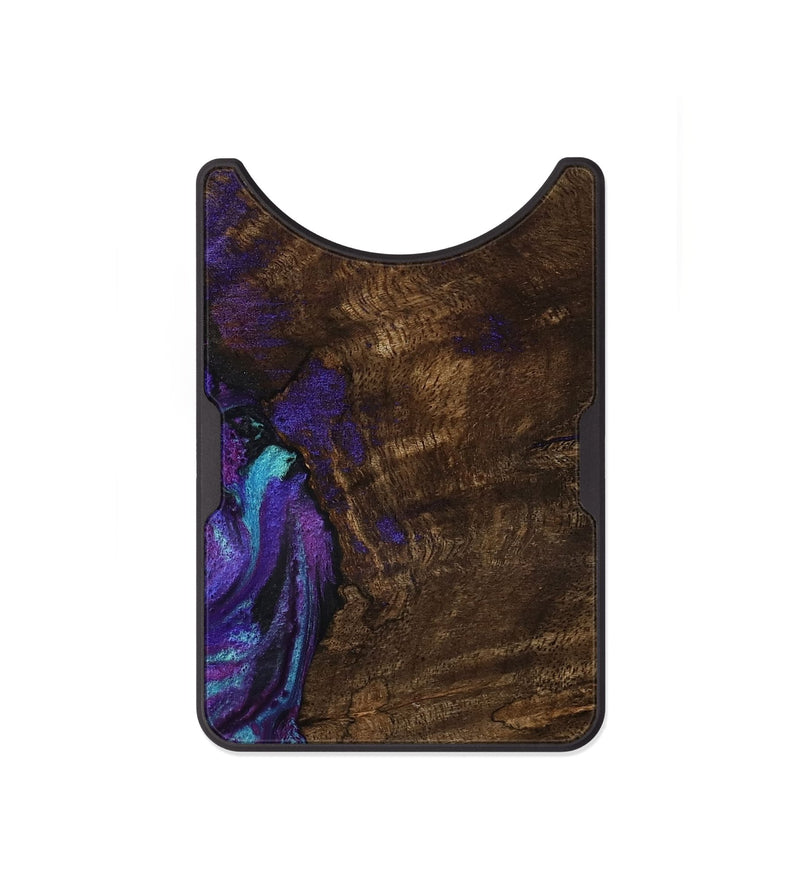 Alloy Wood Wallet - Arsenio (Purple, 783117)