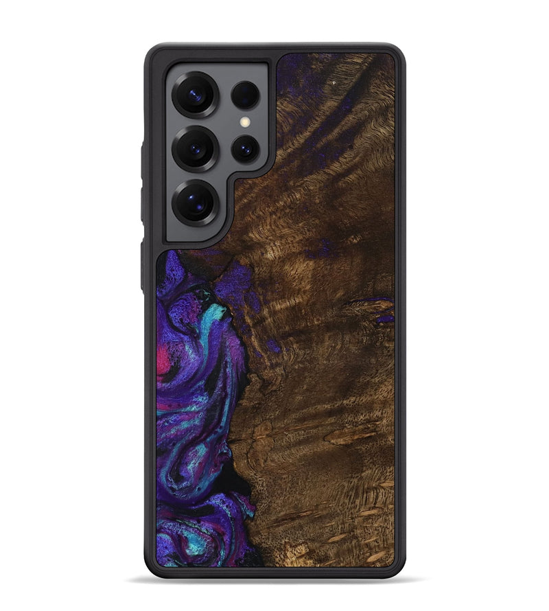 Galaxy S25 Ultra Wood Phone Case - Arsenio (Purple, 783117)
