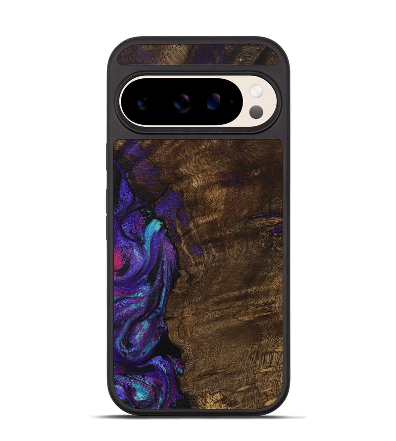 Pixel 10 Wood Phone Case - Arsenio (Purple, 783117)