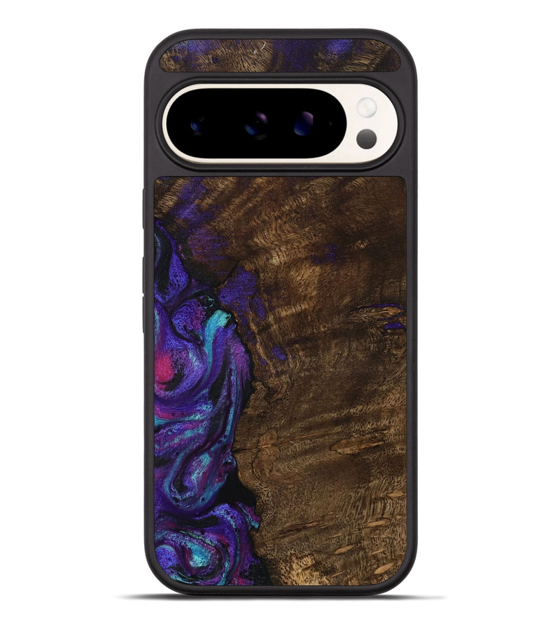 Pixel 9 Pro XL Wood Phone Case - Arsenio (Purple, 783117)