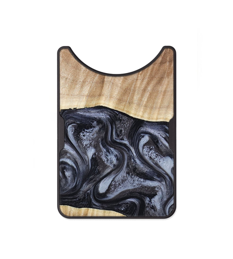 Alloy Wood Wallet - Shakira (Black & White, 783137)