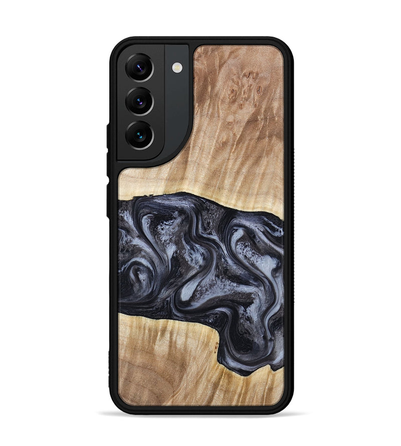 Galaxy S22 Plus Wood Phone Case - Shakira (Black & White, 783137)