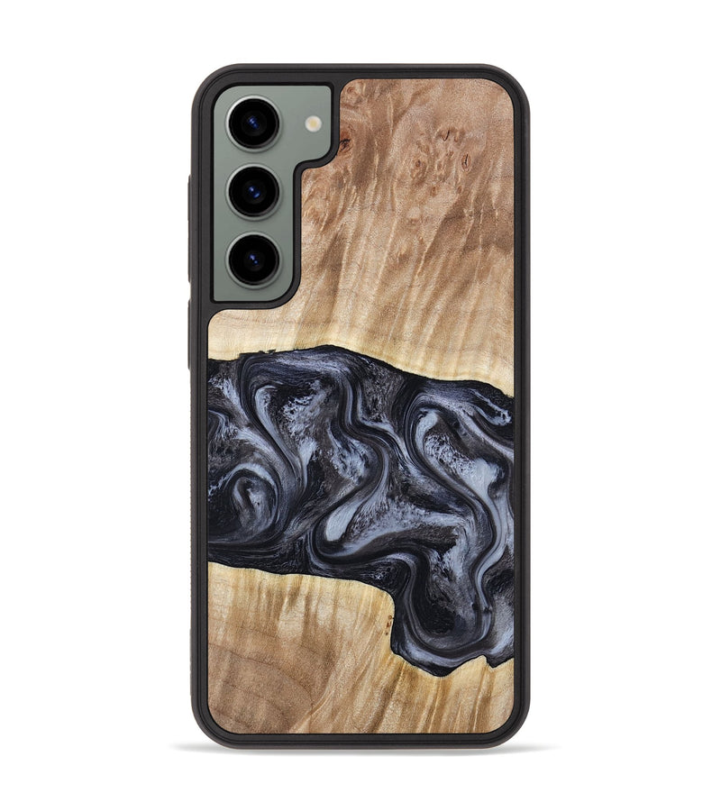 Galaxy S23 Plus Wood Phone Case - Shakira (Black & White, 783137)