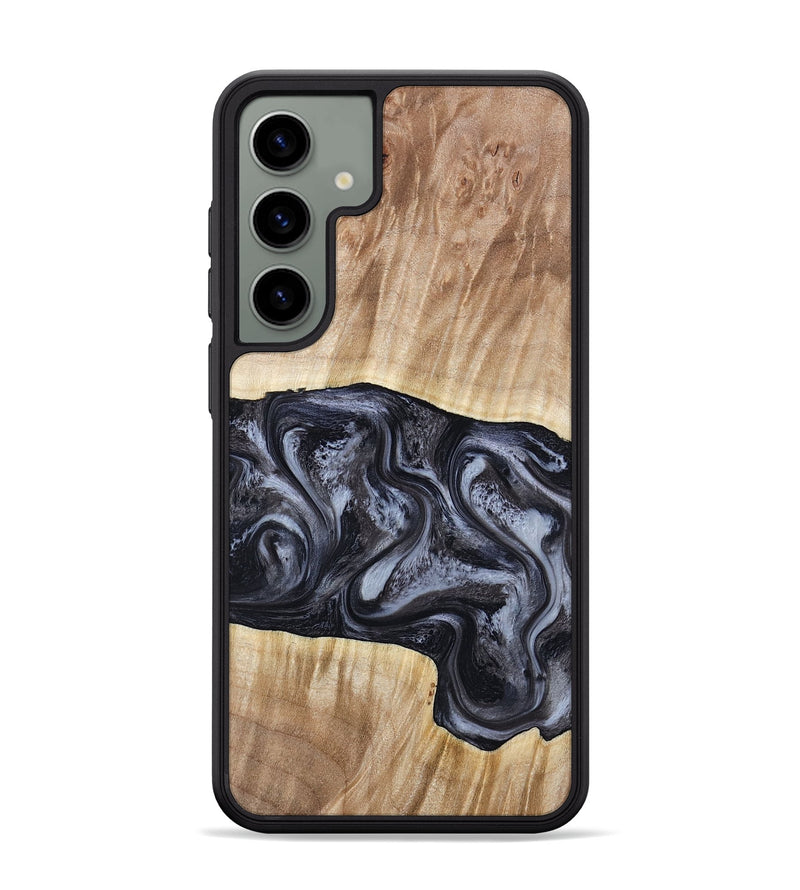 Galaxy S24 Plus Wood Phone Case - Shakira (Black & White, 783137)