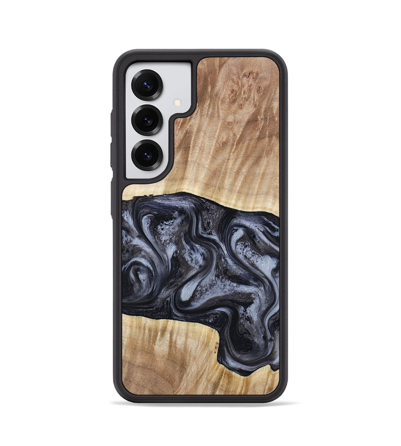 Galaxy S25 Wood Phone Case - Shakira (Black & White, 783137)