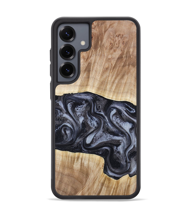 Galaxy S25 Plus Wood Phone Case - Shakira (Black & White, 783137)