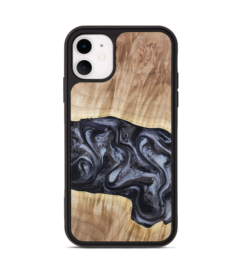 iPhone 11 Wood Phone Case - Shakira (Black & White, 783137)