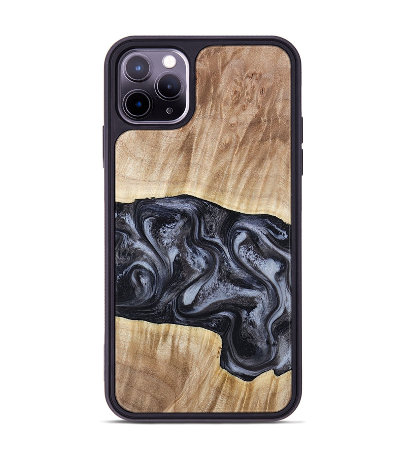 iPhone 11 Pro Max Wood Phone Case - Shakira (Black & White, 783137)