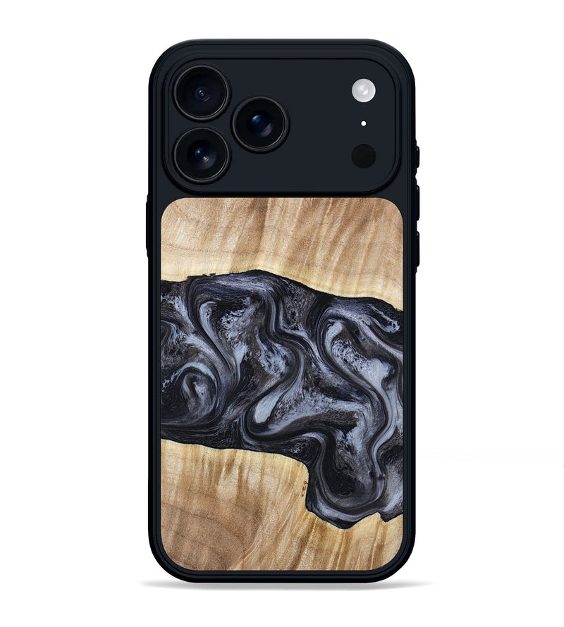 iPhone 17 Pro Max Wood Phone Case - Shakira (Black & White, 783137)