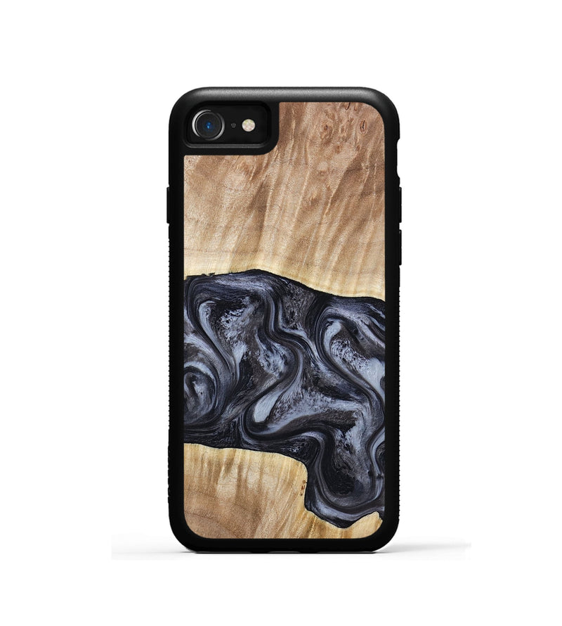 iPhone SE Wood Phone Case - Shakira (Black & White, 783137)