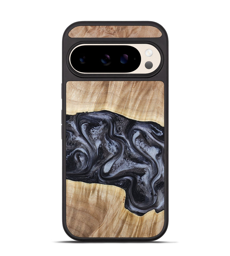 Pixel 10 Wood Phone Case - Shakira (Black & White, 783137)