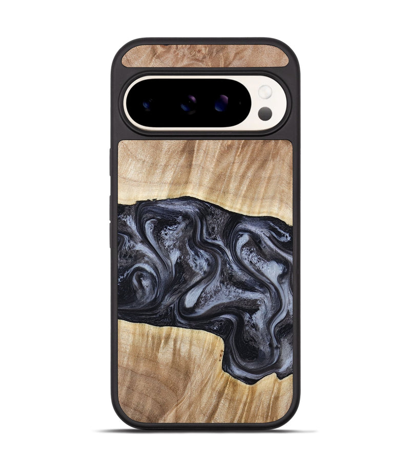 Pixel 9 Pro Wood Phone Case - Shakira (Black & White, 783137)
