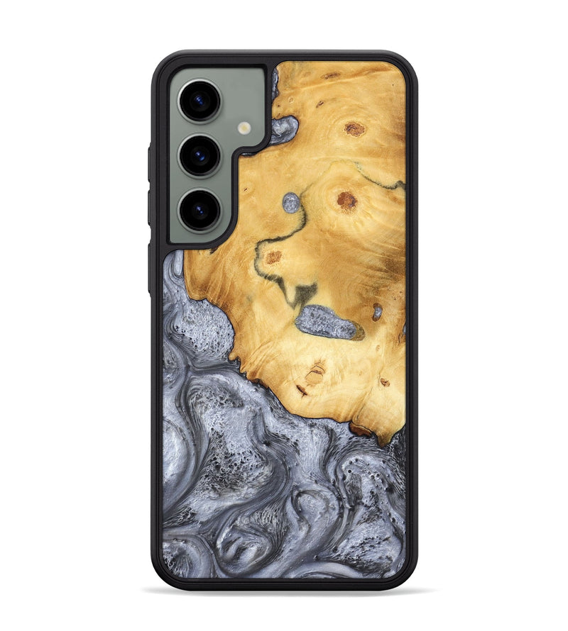 Galaxy S24 Plus Wood Phone Case - Aniyah (Black & White, 783144)