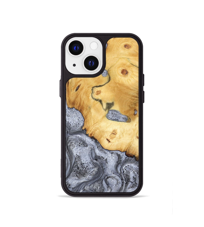 iPhone 13 mini Wood Phone Case - Aniyah (Black & White, 783144)