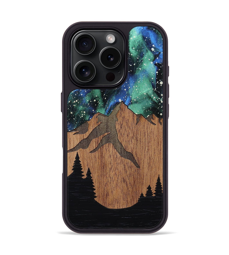 iPhone 16 Pro Wood Phone Case - Brenton (MNTNS, 783215)