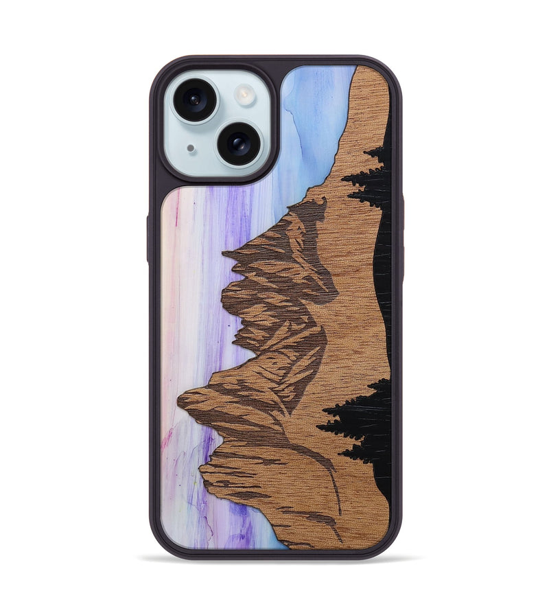 iPhone 15 Wood Phone Case - Uriel (MNTNS, 783227)