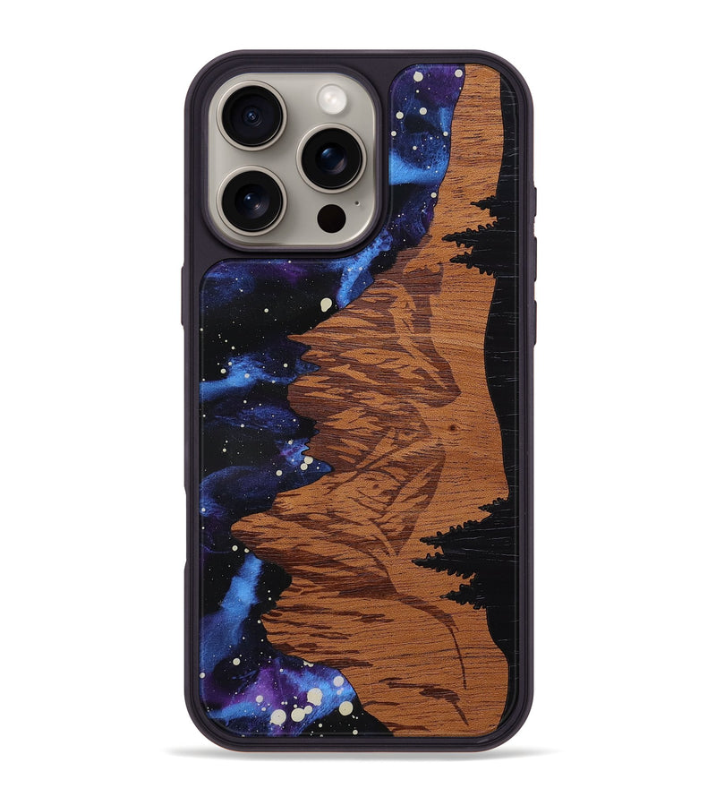 iPhone 16 Pro Max Wood Phone Case - Gustavo (MNTNS, 783275)