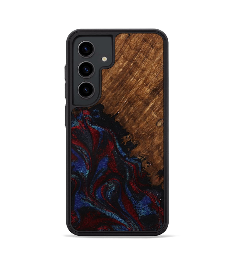 Galaxy S24 Wood Phone Case - Tawanda (Red, 783286)
