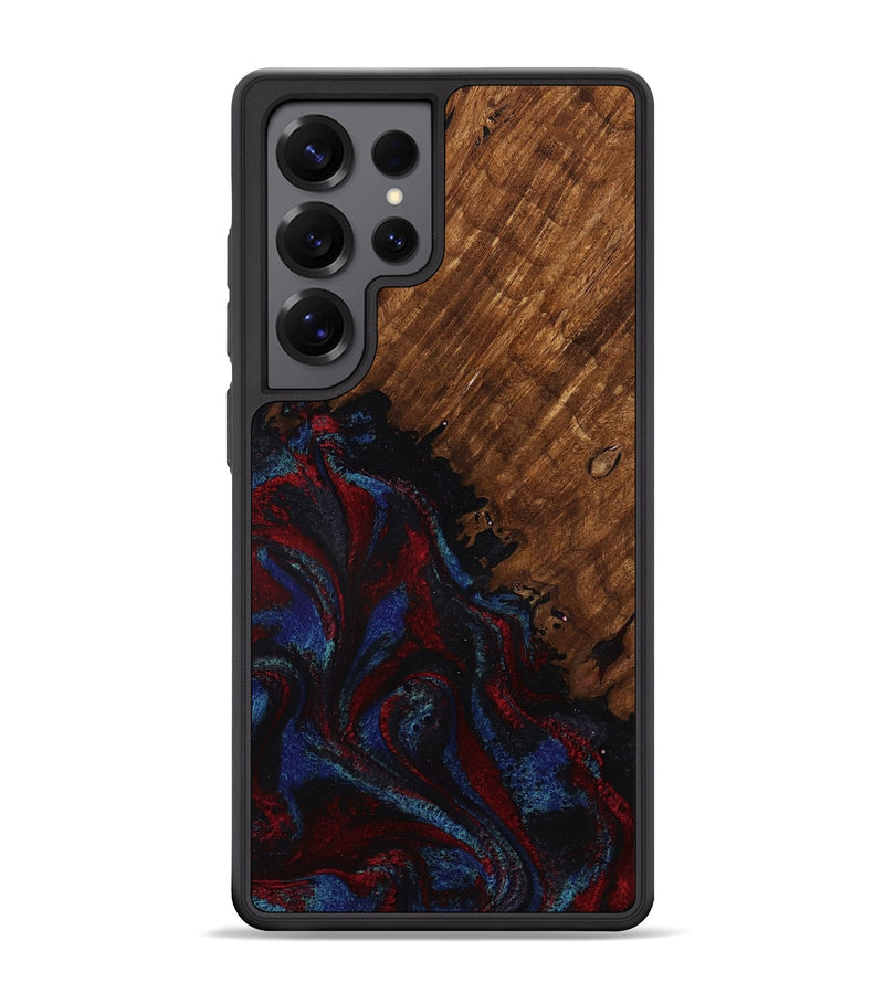 Galaxy S25 Ultra Wood Phone Case - Tawanda (Red, 783286)