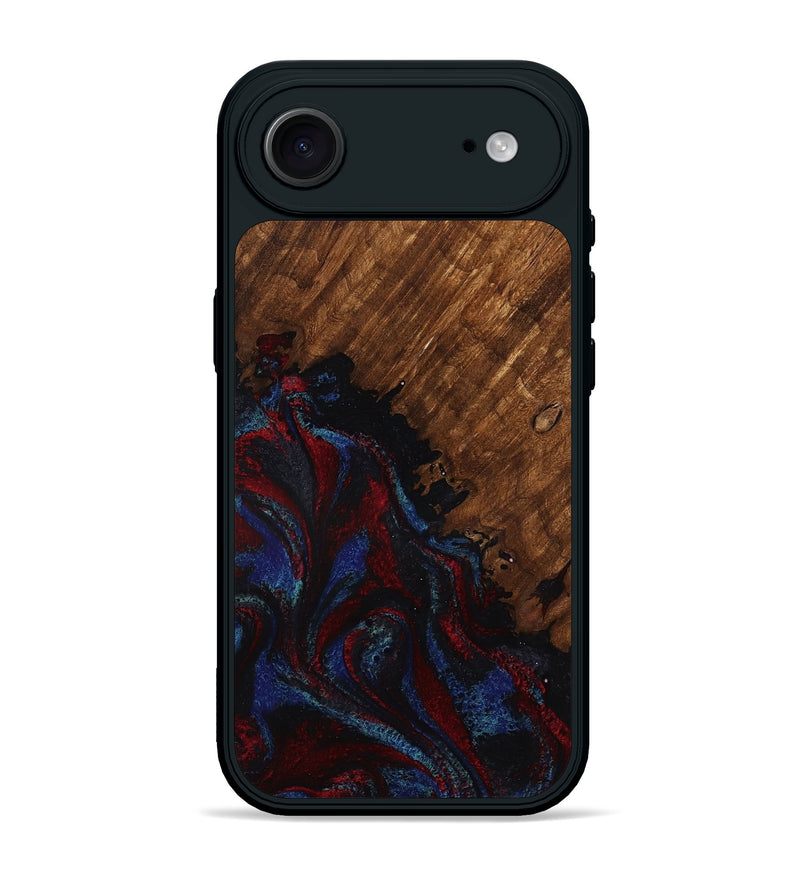 iPhone 17 Air Wood Phone Case - Tawanda (Red, 783286)