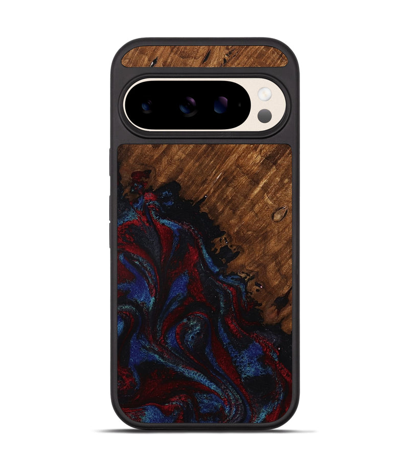 Pixel 10 Wood Phone Case - Tawanda (Red, 783286)