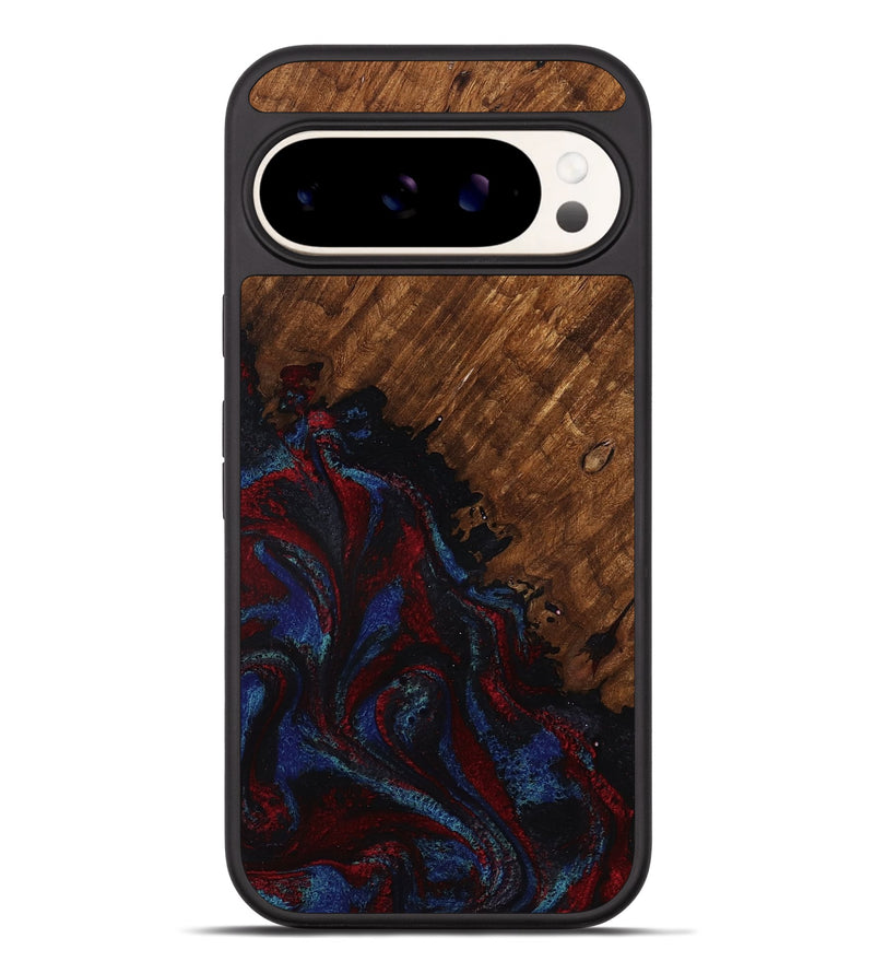 Pixel 9 Pro XL Wood Phone Case - Tawanda (Red, 783286)