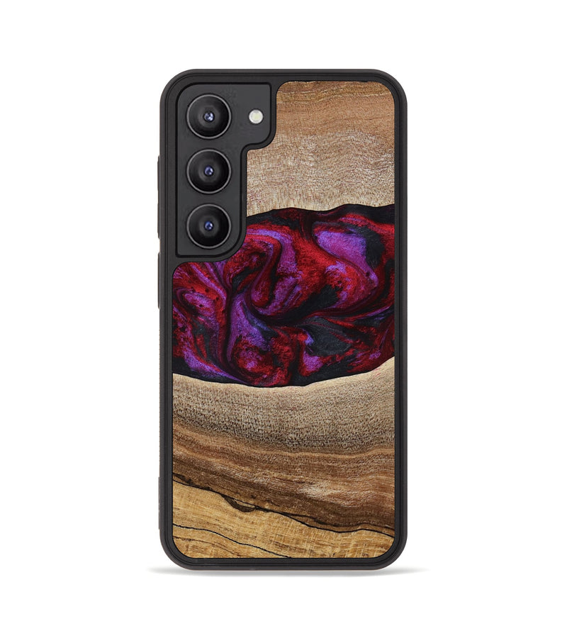 Galaxy S23 Wood Phone Case - Merton (Red, 783288)