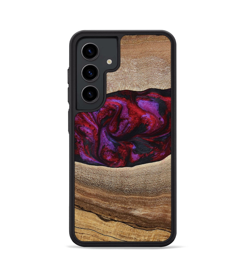 Galaxy S24 Wood Phone Case - Merton (Red, 783288)