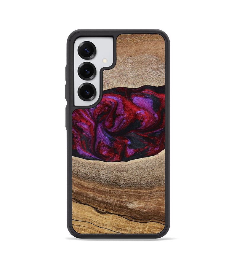 Galaxy S25 Wood Phone Case - Merton (Red, 783288)