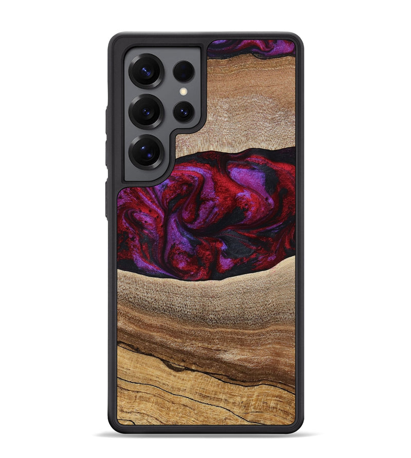 Galaxy S25 Ultra Wood Phone Case - Merton (Red, 783288)